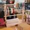 Ribbon Storage Rack Spool Holder Organizer Sewing Craft Wreath Mesh Crochet Thread Tulle Roll Washi Tape Craft Florist Wrapping,15.7 in
